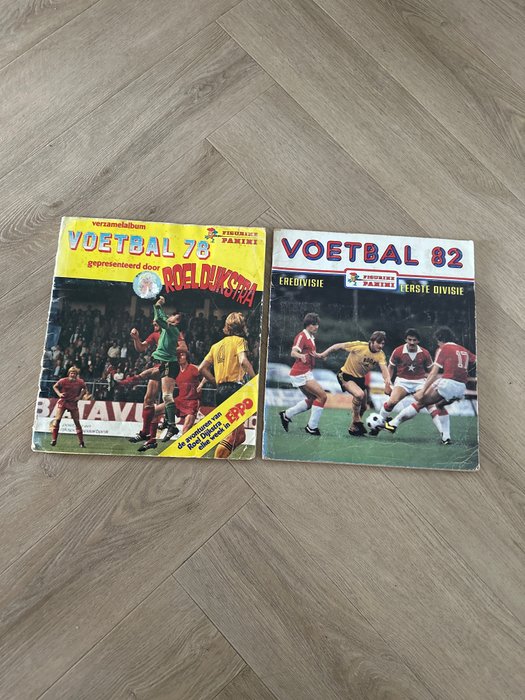 Panini - Voetbal 78 and 82 - 2 album completi - 1978