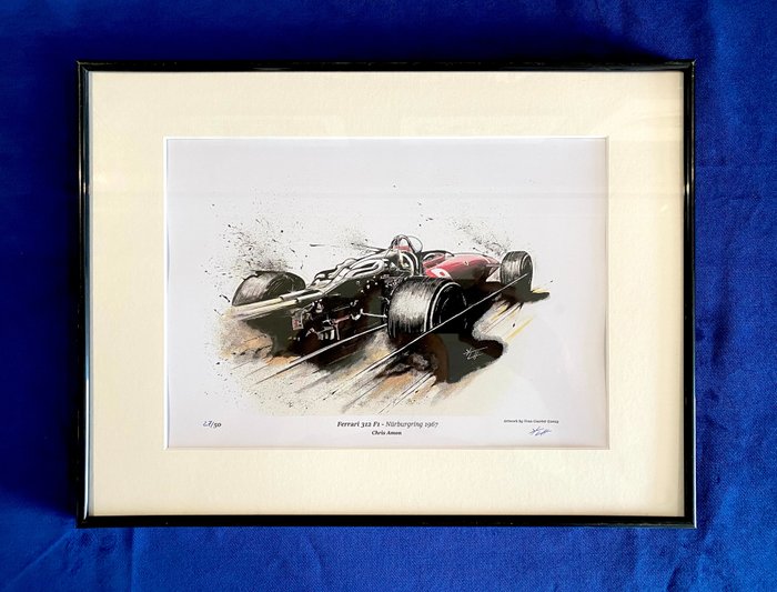 Ferrari 312 F1 - Formula Uno - Chris Amon - Opera d’arte