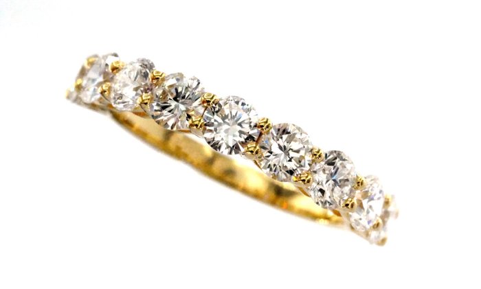 ''No Reserve Price'' - 18 carati Oro giallo - Anello - 1.90 ct Diamante