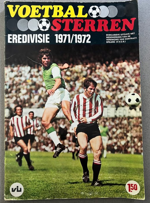 Variant Panini - Voetbalsterren Eredivisie 1971/72 - Album completo