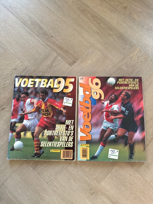 Panini - Voetbal 95 and 96 - 2 album completi incl. Ronaldo rookie! - 1995