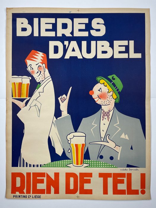 Odette Servais – Biere Aubel – Jaren 1940