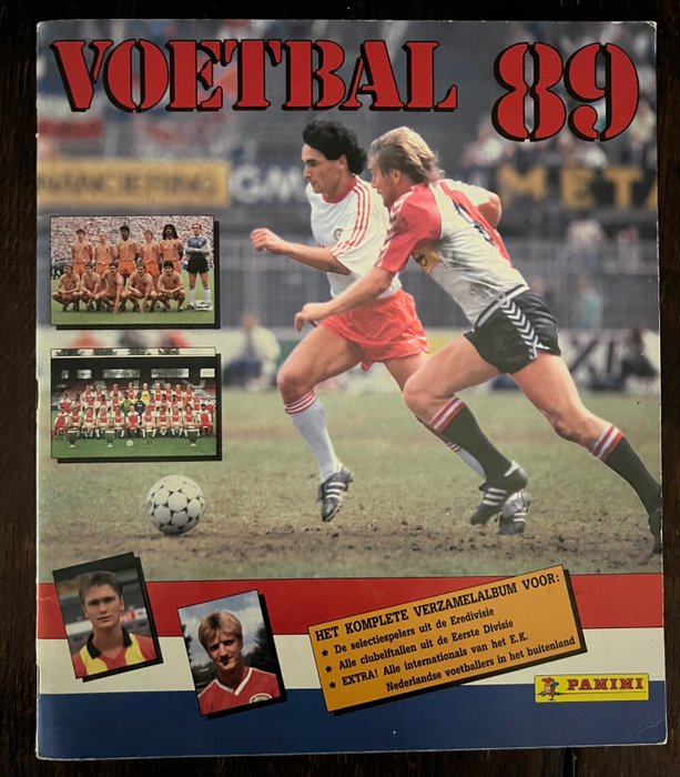 Panini - Voetbal 89 - Album incompleto Panini Voetbal 89 incomplete album + 269 original loose stickers