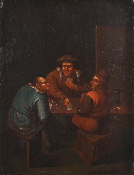 Dutch school (XVII) - Les joueurs de cartes