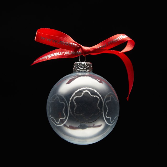 Weihnachtsschmuck Montblanc 2022/2023 * No Reserve Price * Concessionaire Lifestyle line Glas Christmas bauble / tree (1) - Glas
