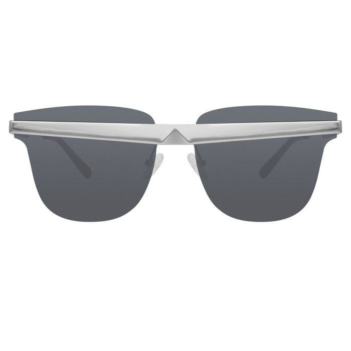 Linda Farrow - United Nude by Linda Farrow D-Frame Silver and Grey "NO RESERVE PRICE" - Sonnenbrille