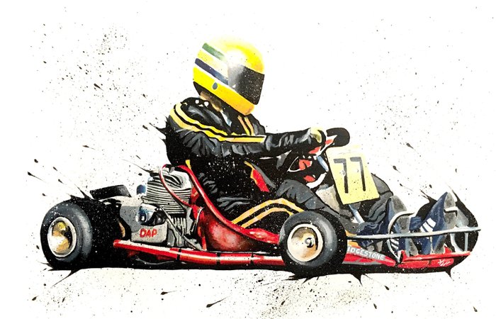 DAP Kart - Karting - Ayrton Senna - Opera d’arte