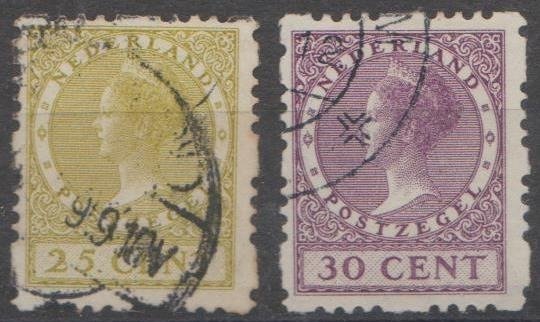 Paesi Bassi 1928 - Syncopation varieties - NVPH R51a + R53b