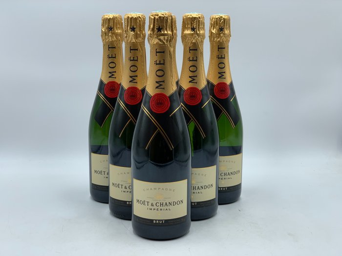 Moët & Chandon, Impérial - Champagne Brut - 6 Bottles (0.75L)