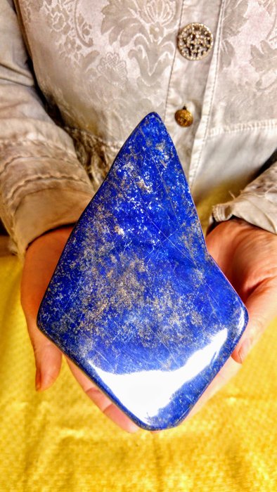 Lapis - Lazuli a forma libera massiccia pietra da 2,49 kg - Blue - 16×10×11 cm