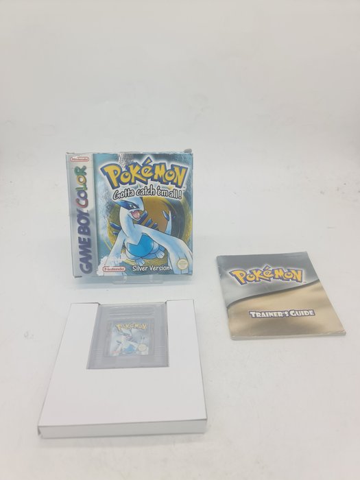 Nintendo - Game Boy Color Pokémon Silver Version - First edition EUR - Jeu vidéo - Dans la boîte d'origine