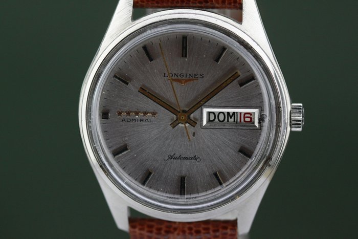 Longines - Admiral Automatic cal.503 8182 - "NO RESERVE PRICE" - Men - 1970-1979