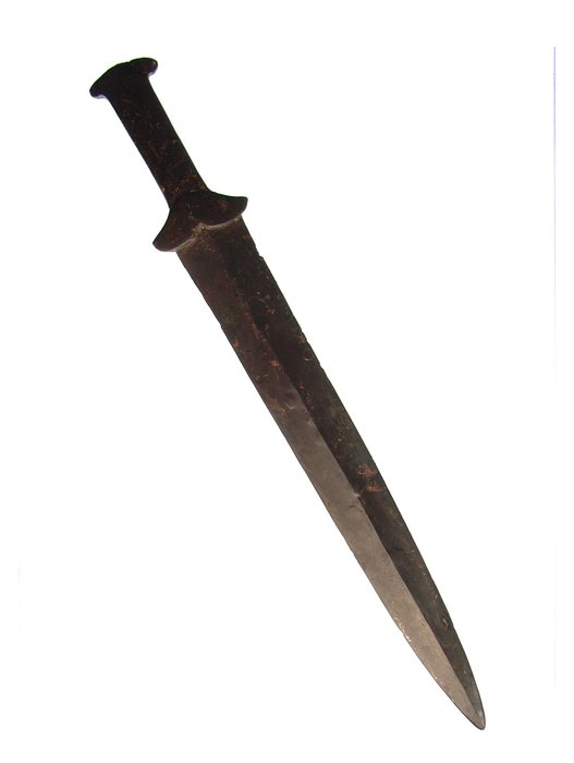 Scythian Iron BEST OF: Scythian short sword (Acinaces) in wonderful condition, Scythian EF - (1)