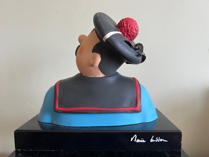 Tintin – Statuette Leblon-Delienne – Buste Dupond Marin – (1988)