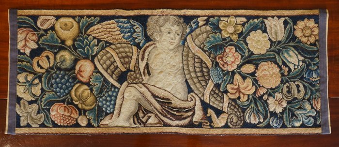 有天使的圣经挂毯，布鲁塞尔工作室 - 文艺复兴时期 - 羊毛 - Early 17th century