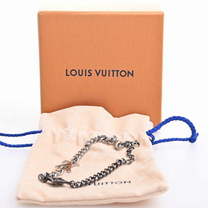 Louis Vuitton LV Instinct Pendant Silver Metal