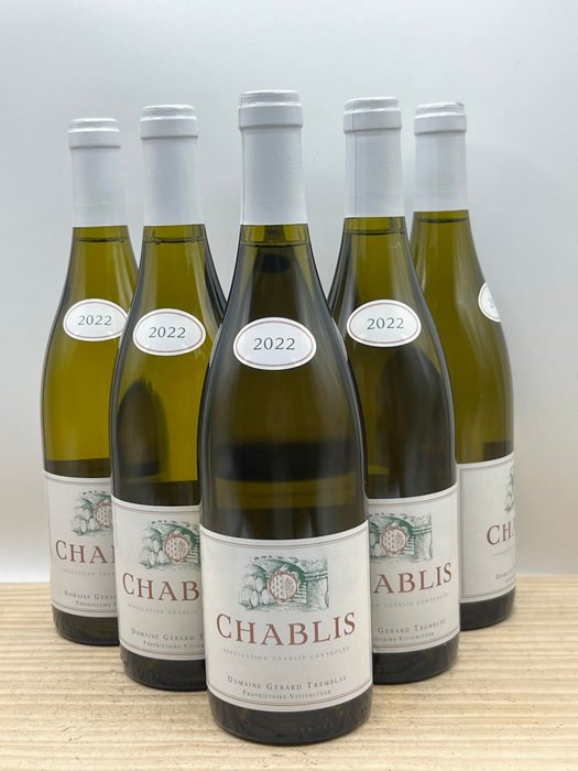 2022 Domaine Gerard Tremblay - Chablis - 6 Bottles (0.75L)