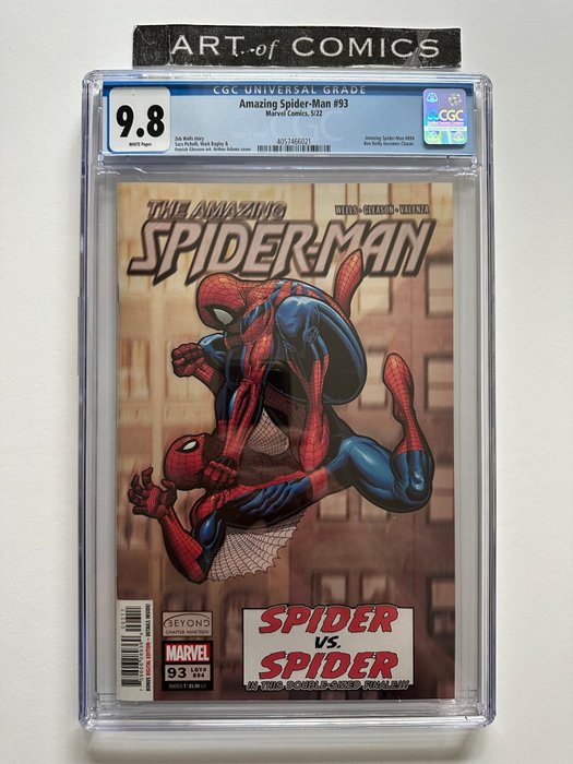The Amazing Spider-Man #93 - (#894) - Arhur Adams Cover - Ben Reilly Becomes Chasm - CGC Graded 9.8 - Extremely High Grade!! - White Pages!! - Brossura - Prima edizione - (2022)