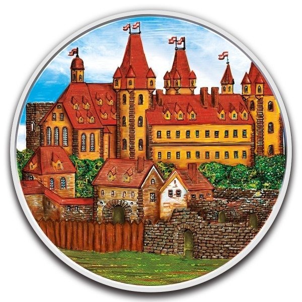 奥地利. 1 1/2 Euro 2019 825th Anniversary of Austrian Wiener Neustadt, 1 Oz (.999)  (没有保留价)