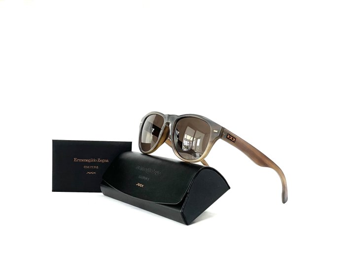 Zegna - Zegna Couture -XXX- Exclusive line, Hand Made, Buffalo Horn, ZC0019/S 62J *New & Unused - 墨鏡