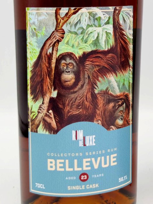 Bellevue 1998 23 years old Rom de Luxe - Collectors Series Rum no. 3  - b. 2021 - 700 ml