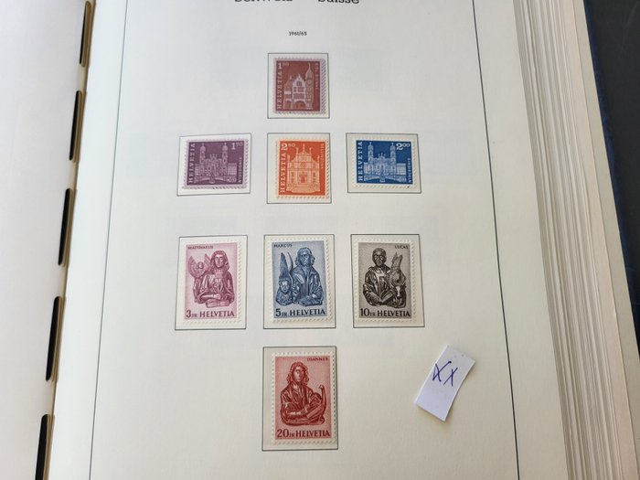 Svizzera 1880/1985 - Elaborate collection with postage valid stamps