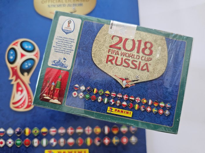 Panini - WC Russia 18 - Scatola sigillata originale - 2018
