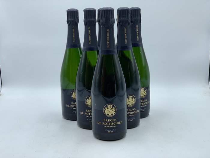 Barons de Rothschild, Concordia - Champán Brut - 6 Botellas (0,75 L)