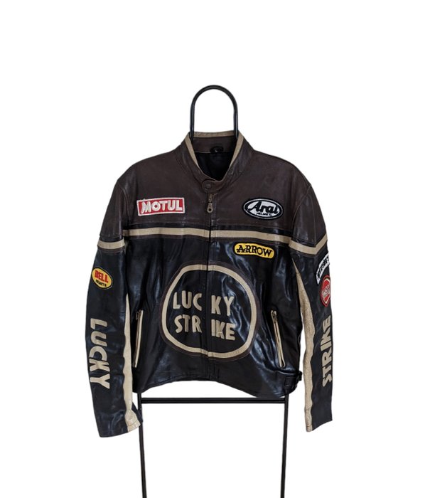 Clothing - Lucky Strike racing leather jacket - Lucky - Catawiki
