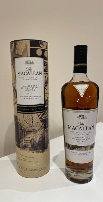 Macallan James Bond 60th Anniversary Release - Decade V - Original bottling - 700ml