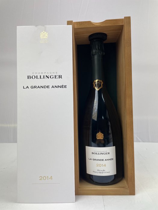 2014 Bollinger, La Grande Année - Champagne Brut - 1 Flasker  (0,75 l)