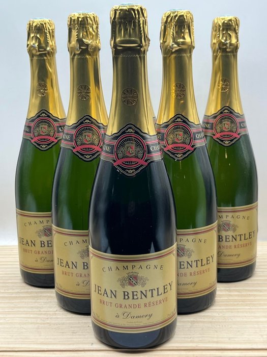 JeaBentley, Brut Grande Reserve - Champagne Brut - 6 Bottles (0.75L)