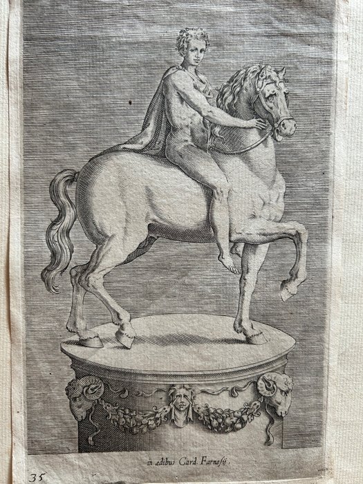 Giovanni Battista Cavalieri (1525 circa - 1601) - In aedibus Card. Farnesii