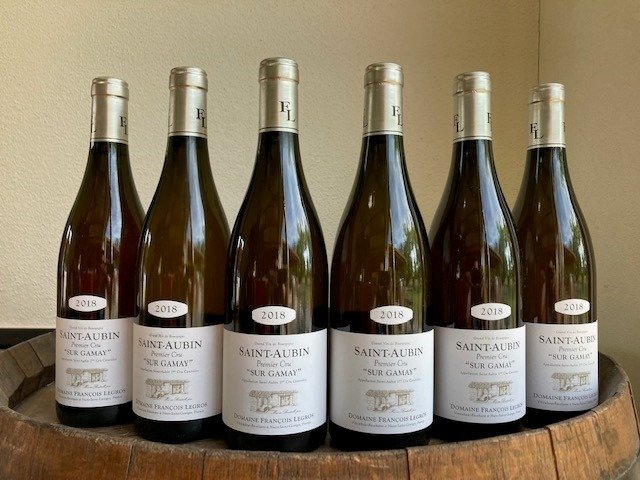 2018 Saint-Aubin 1er cru "Sur Gamay" - Francois Legros - 勃艮第 - 6 Bottles (0.75L)