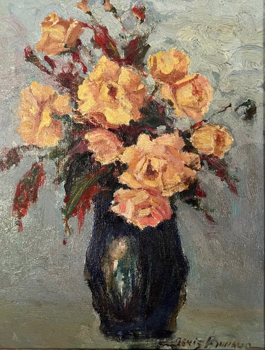 Auguste Denis-Brunaud (1903-1985) - Roses