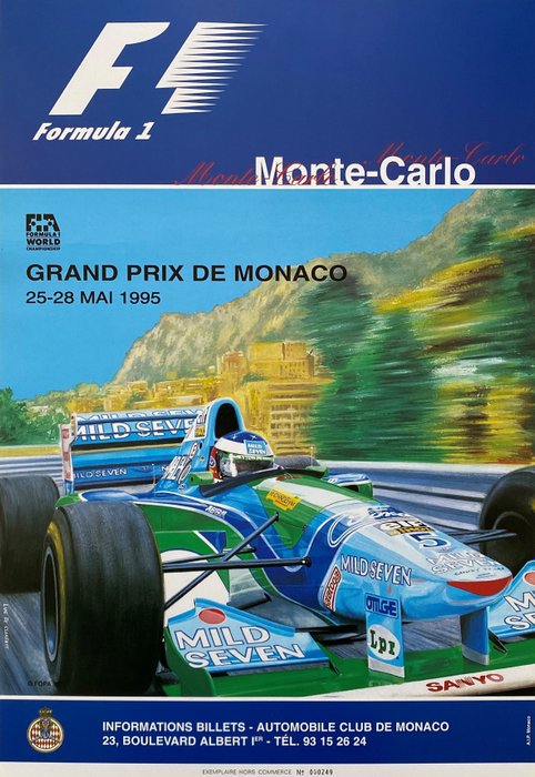 Monaco - Grand Prix de Monaco 1995