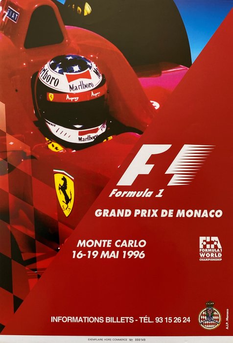 Monaco - Grand Prix de Monaco 1996