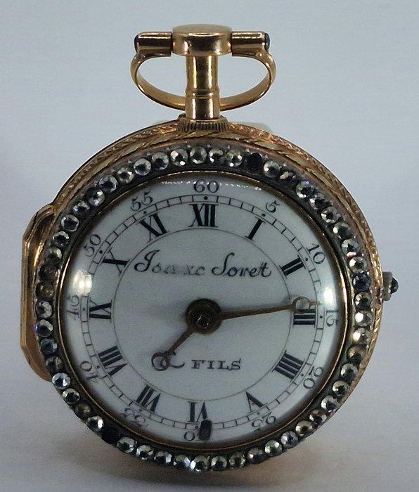 Solvil Watch Co - Sterling Silber Taschenuhr - Freimaurer - Masonic -  Dreieck - Perlmutzifferblatt - Men - Schweiz um 1920 - Catawiki