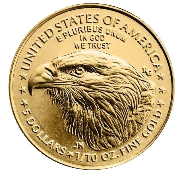 United States , 1/10 Oz - 金色 - American Eagle  (沒有保留價)