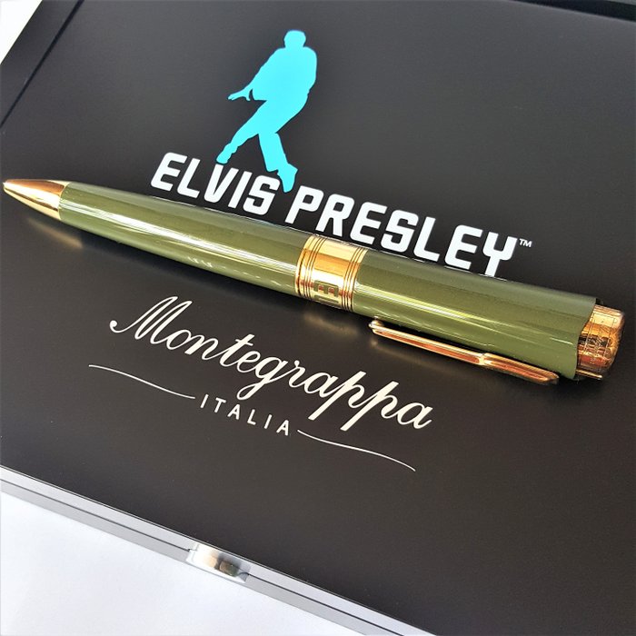 Montegrappa - Elvis Presley - Limited Edition N° 1 - 958 - 18K Gold - New - Toll