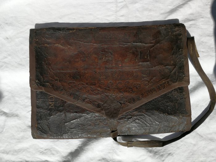 folder (1) - Leather - Late 17th century - Catawiki