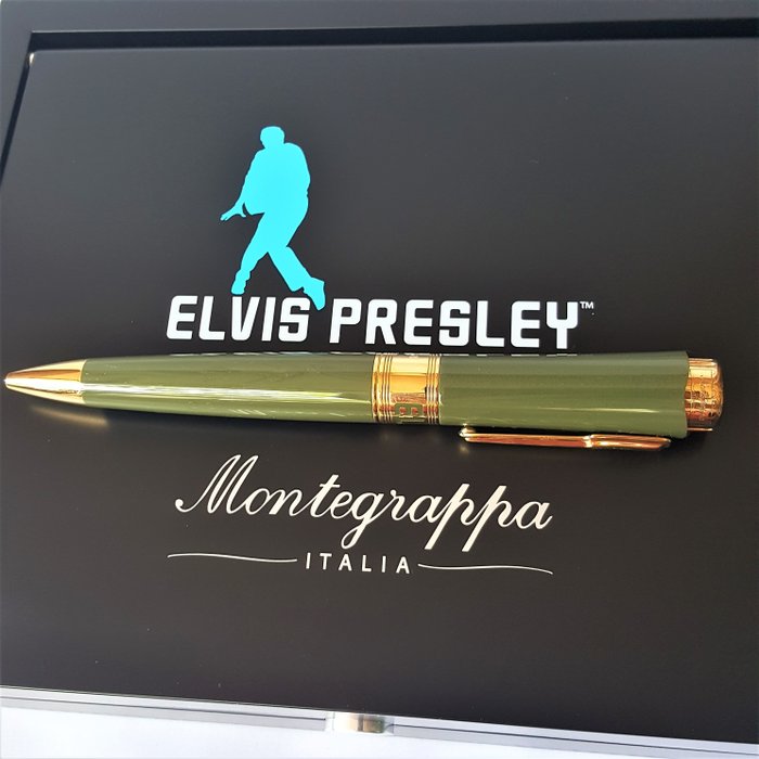 Montegrappa - Elvis Presley - Limited Edition N° 1 - 958 - 18K Gold - New - Kynä