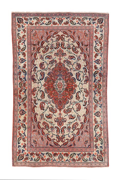 Kashan Kork Antik - Teppich - 202 cm - 128 cm