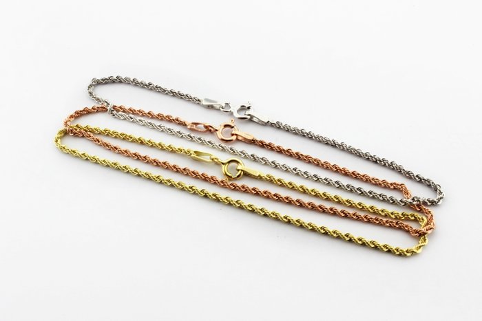 No Reserve Price - Bracelet Rose gold, White gold, Yellow gold