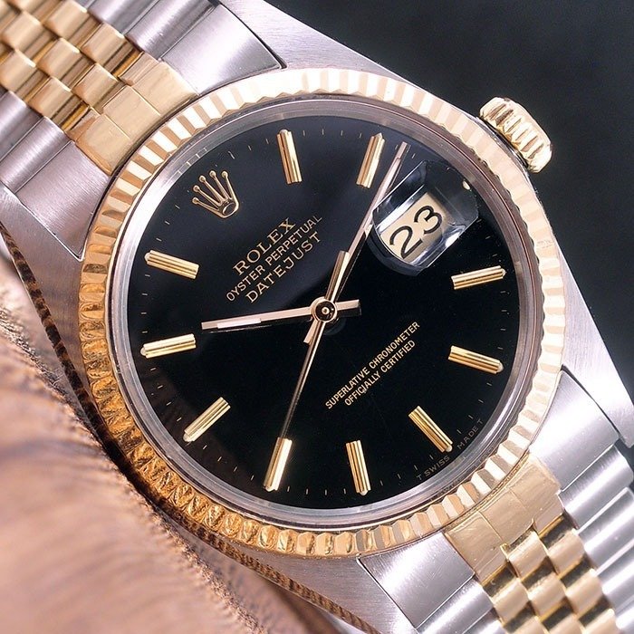 Rolex - Oyster Perpetual Datejust - Ref. 16013 - Bărbați - 1980-1989