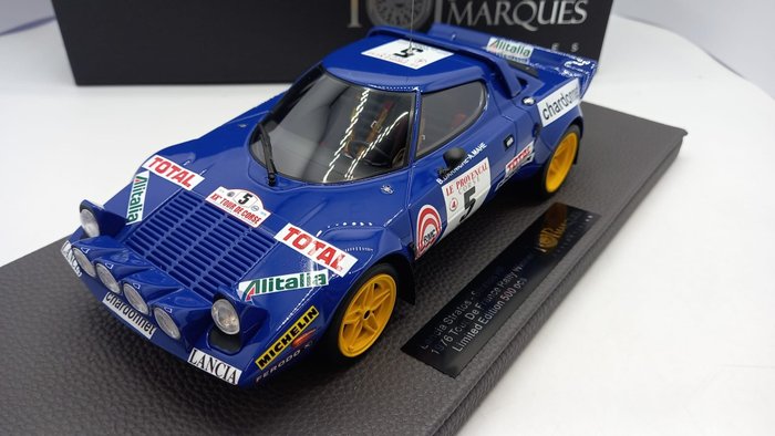 Top Marques 1:18 - 1 - 模型車 - TOP099D Top Marques Lancia Stratos HF Winner Tour de France 1976 1/18