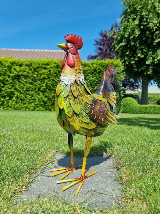Figur - A rooster - Eisen (Gusseisen/ Schmiedeeisen)