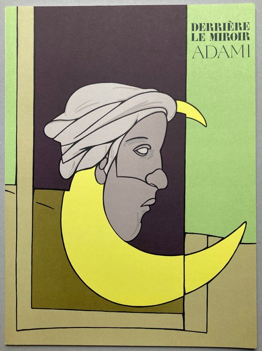 Valerio Adami - Derrière le Miroir n°239 [2 lithographies originales] - 1980