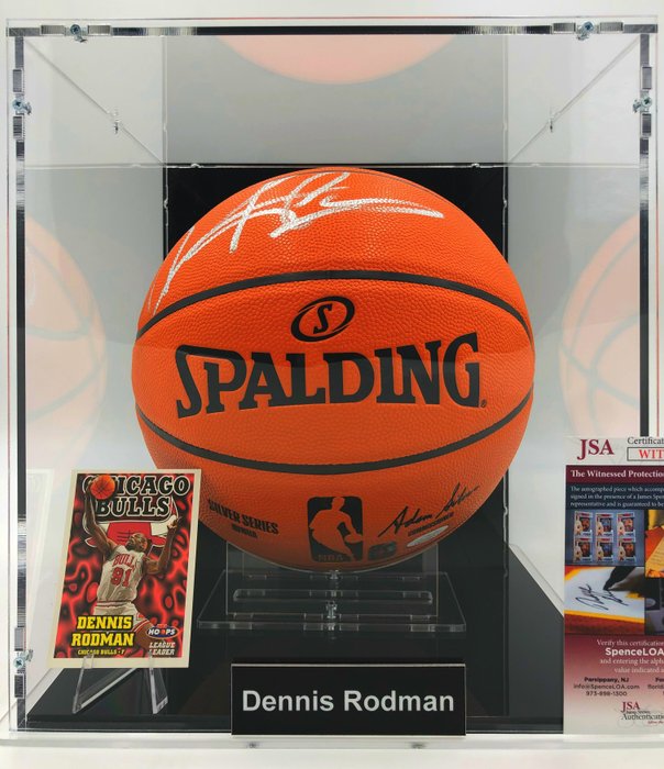 Chicago Bulls - Baloncesto NBA - Dennis Rodman - Balón de baloncesto