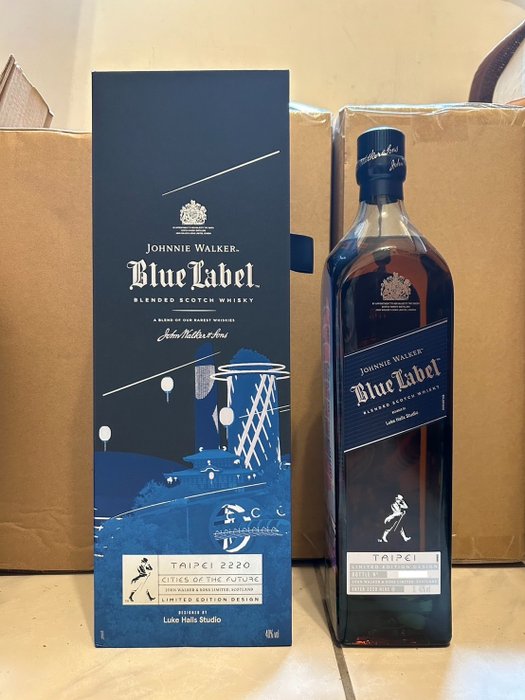 Johnnie Walker - Blue Label Cities of the Future Taipei 2220  - 1.0 Litro